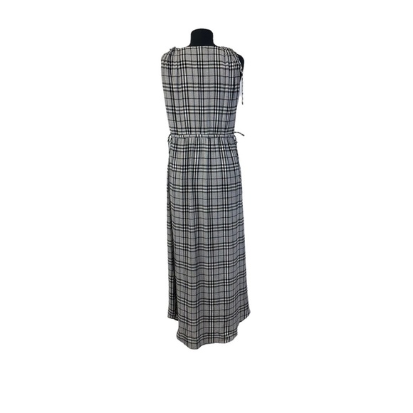 Current Air Plaid Sleeveless Dress S Gray Black - Picture 7 of 15